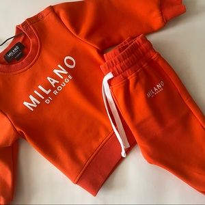 Milano Di Rouge . Size 12mnth ! Orange !